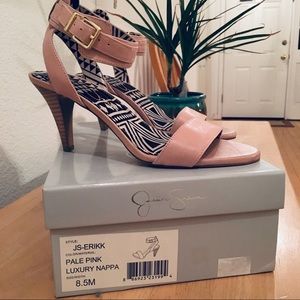 Jessica Simpson JS-Erikk pink sandal with heel